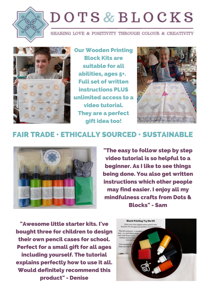 Block Printing Starter Kit Dots and Blocks