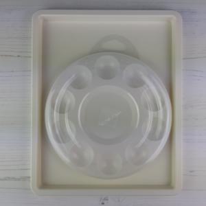 Paint tray and paint palette