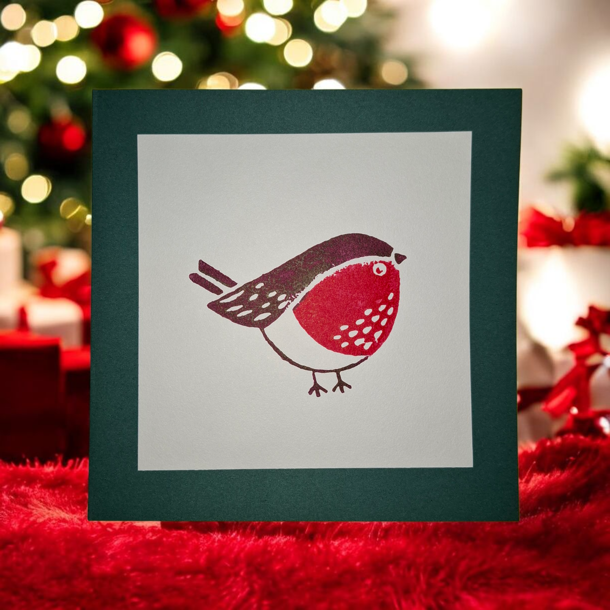 Christmas card kit - robin - Image 3