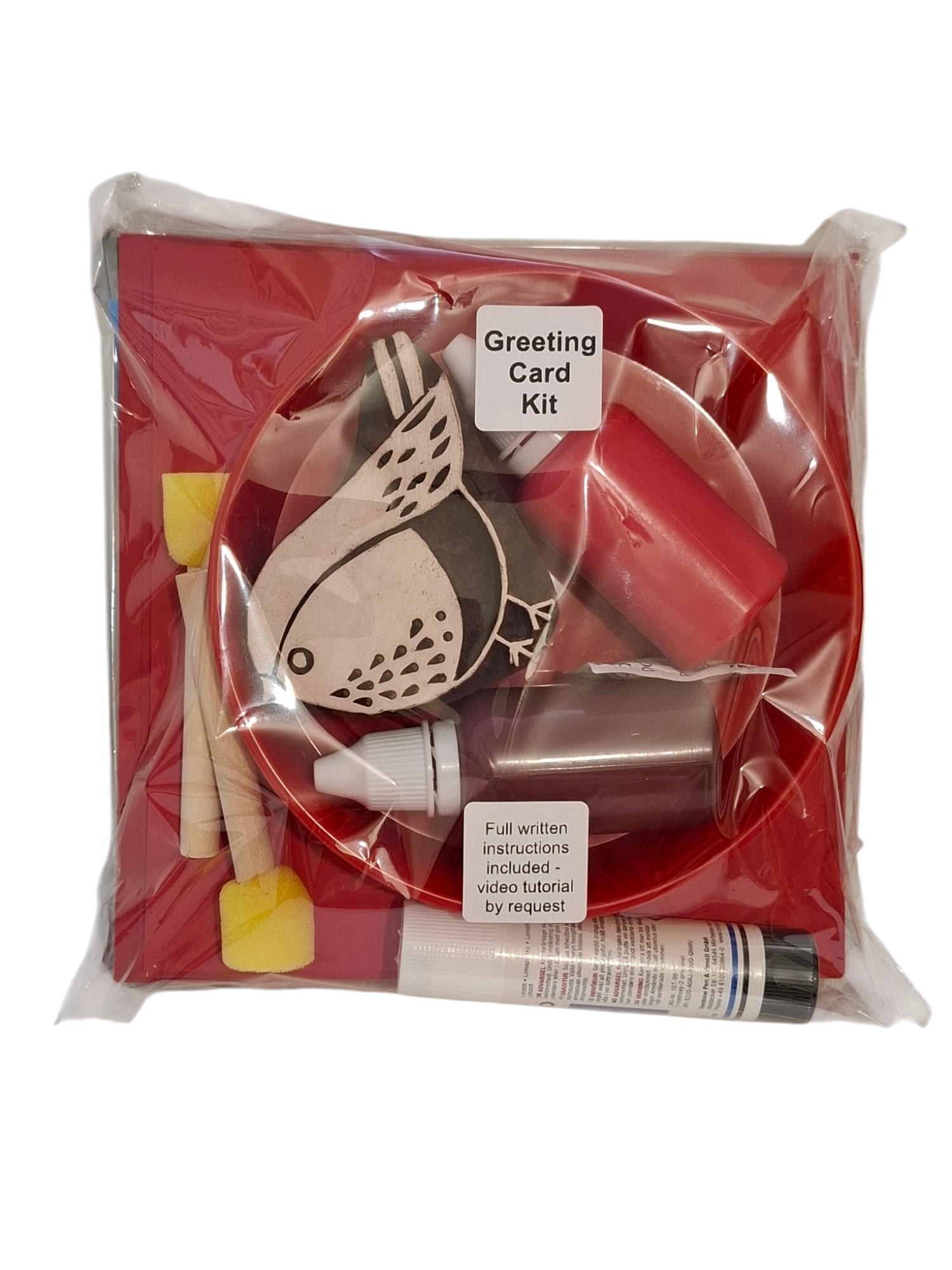 Christmas card kit - robin - Image 4