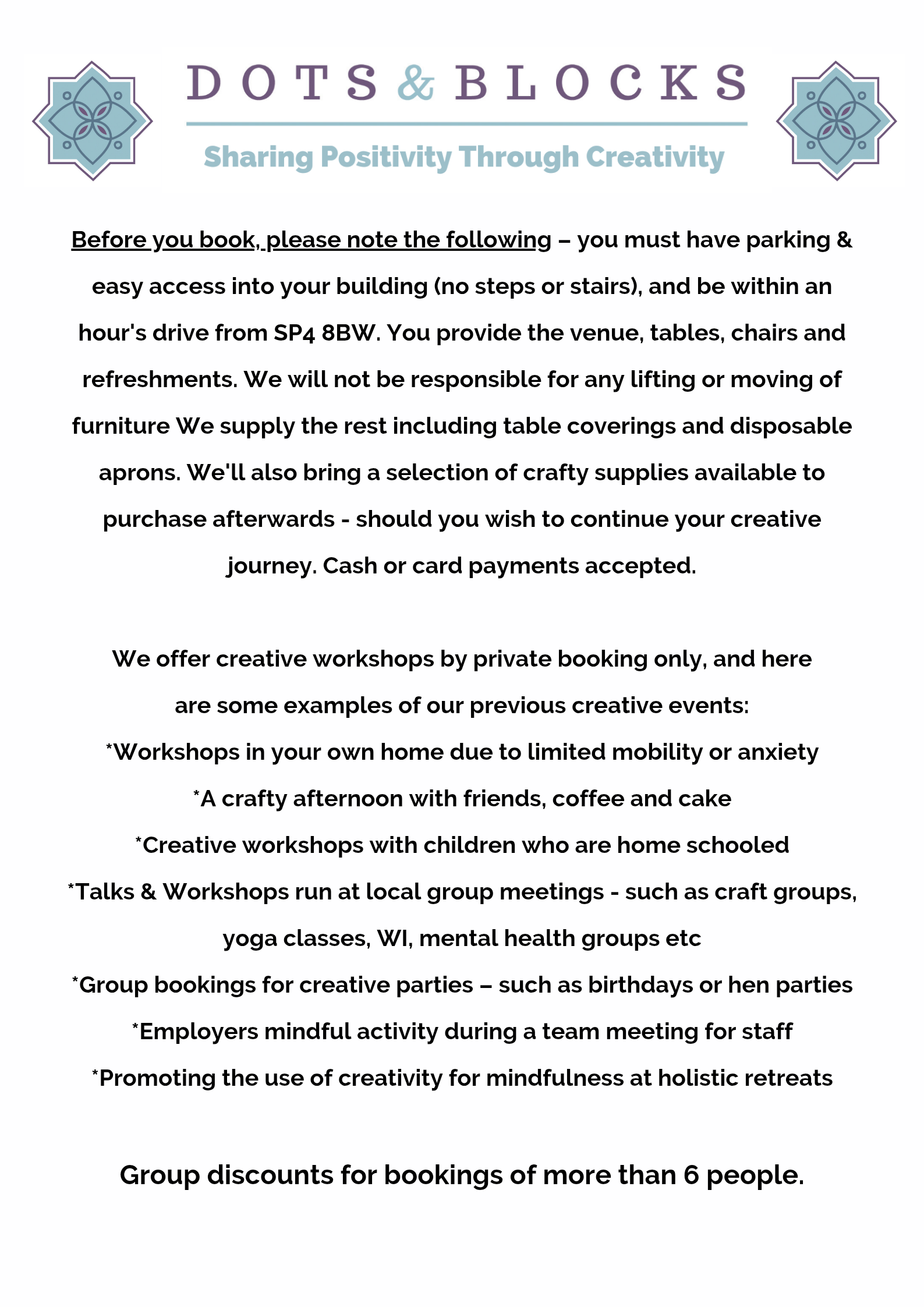 Private Booking: Dot Mandala Workshops - Image 2