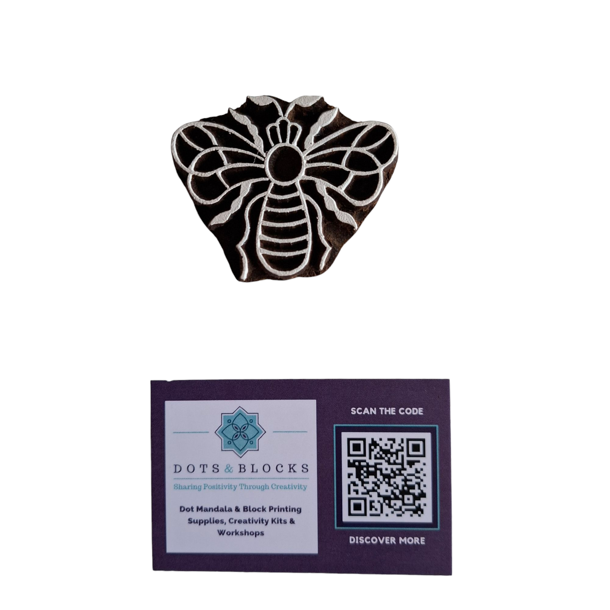 Block - Bird or bee design - Image 3