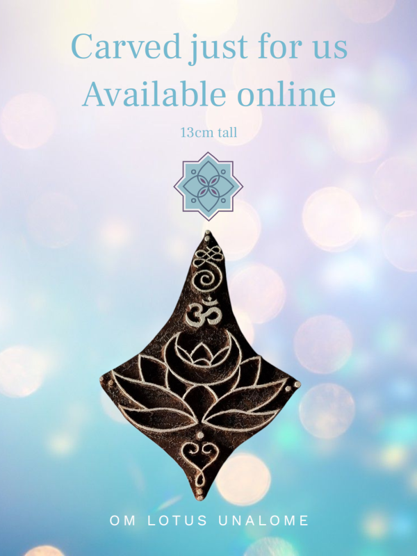 Block - lotus om unalome