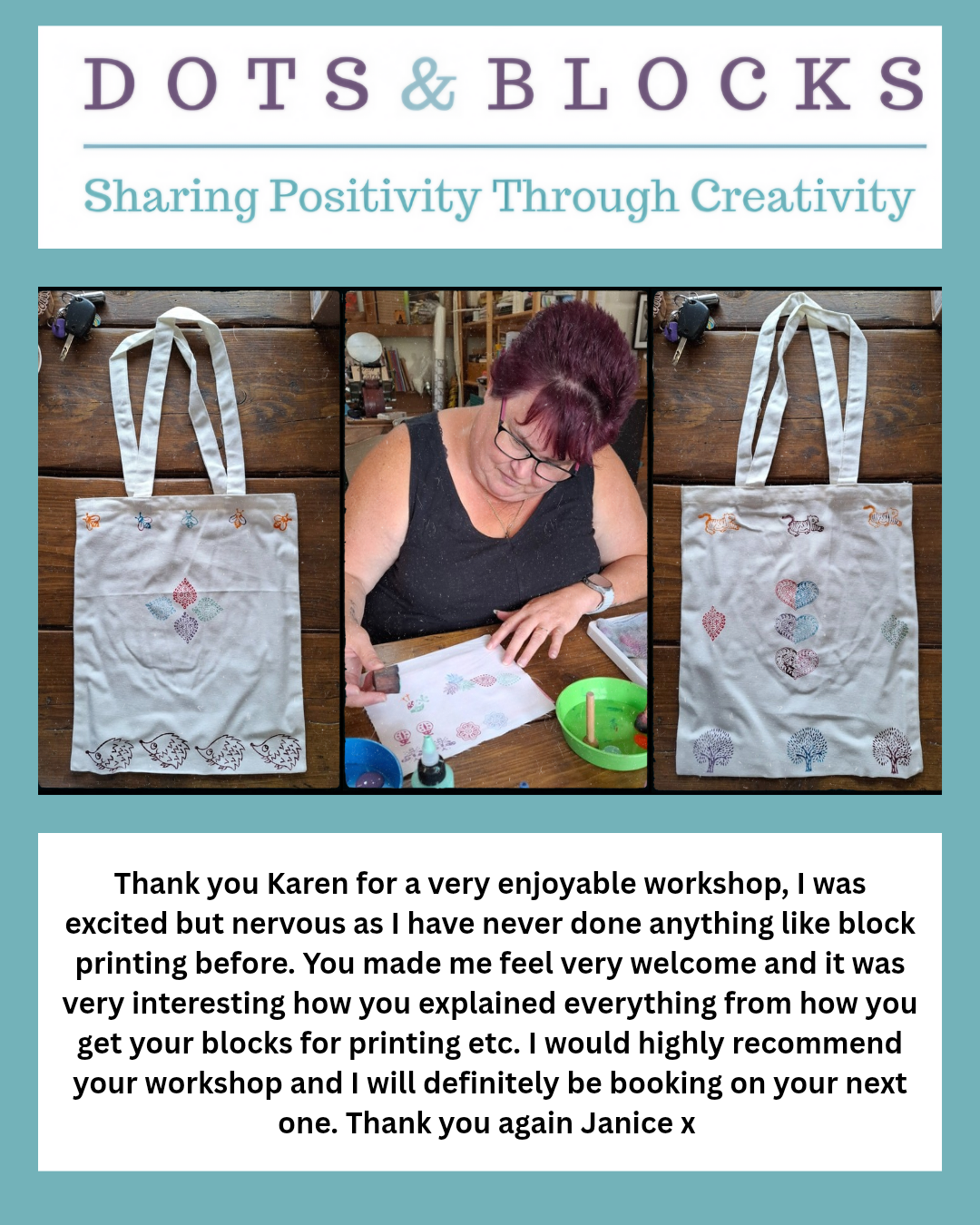 Summer Solstice Block Printing - Image 4
