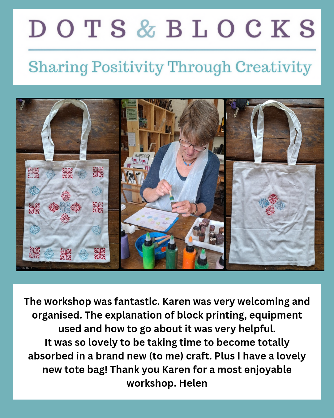 Summer Solstice Block Printing - Image 3