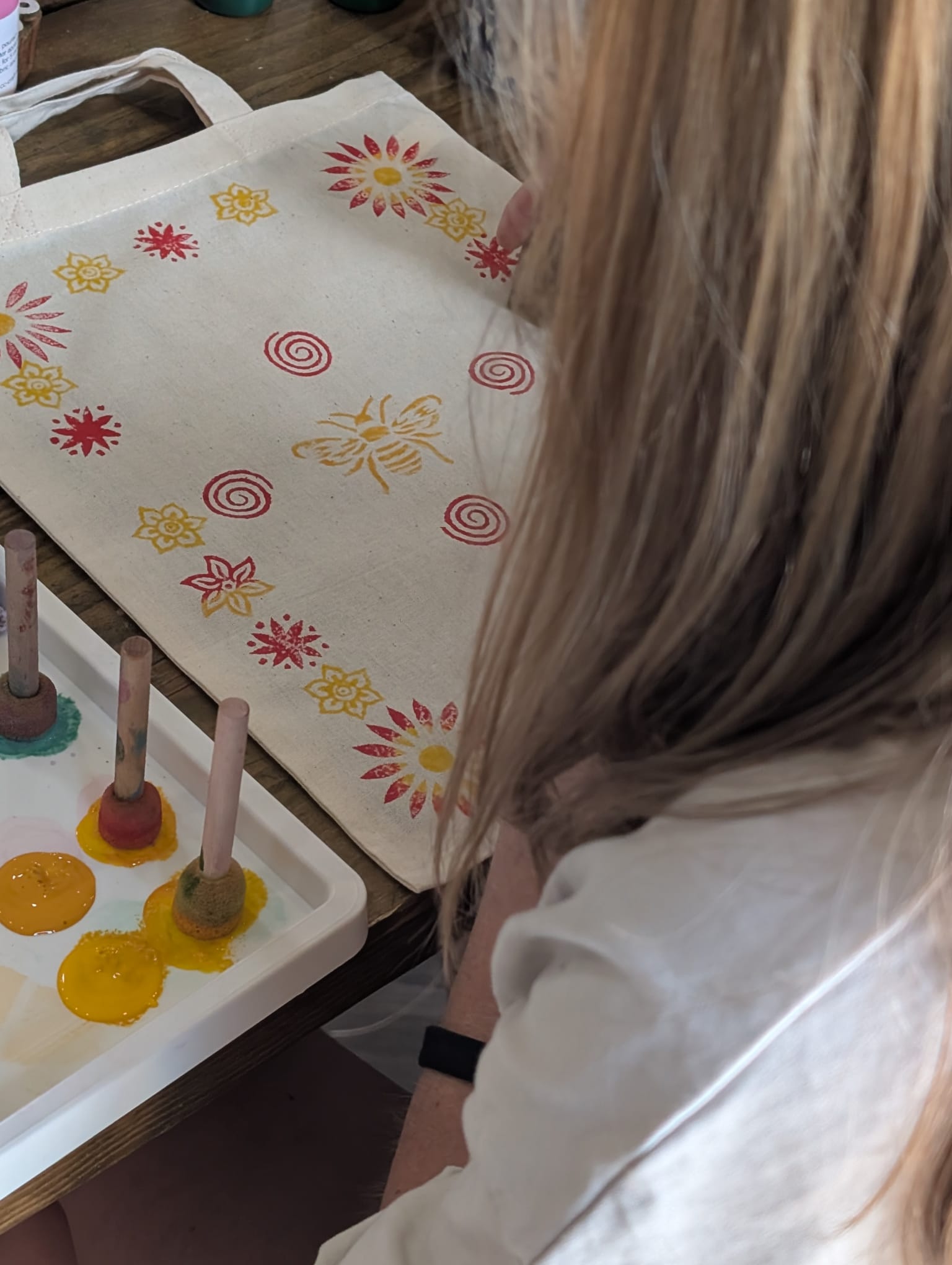 School Holidays Block Printing Workshops - Image 16