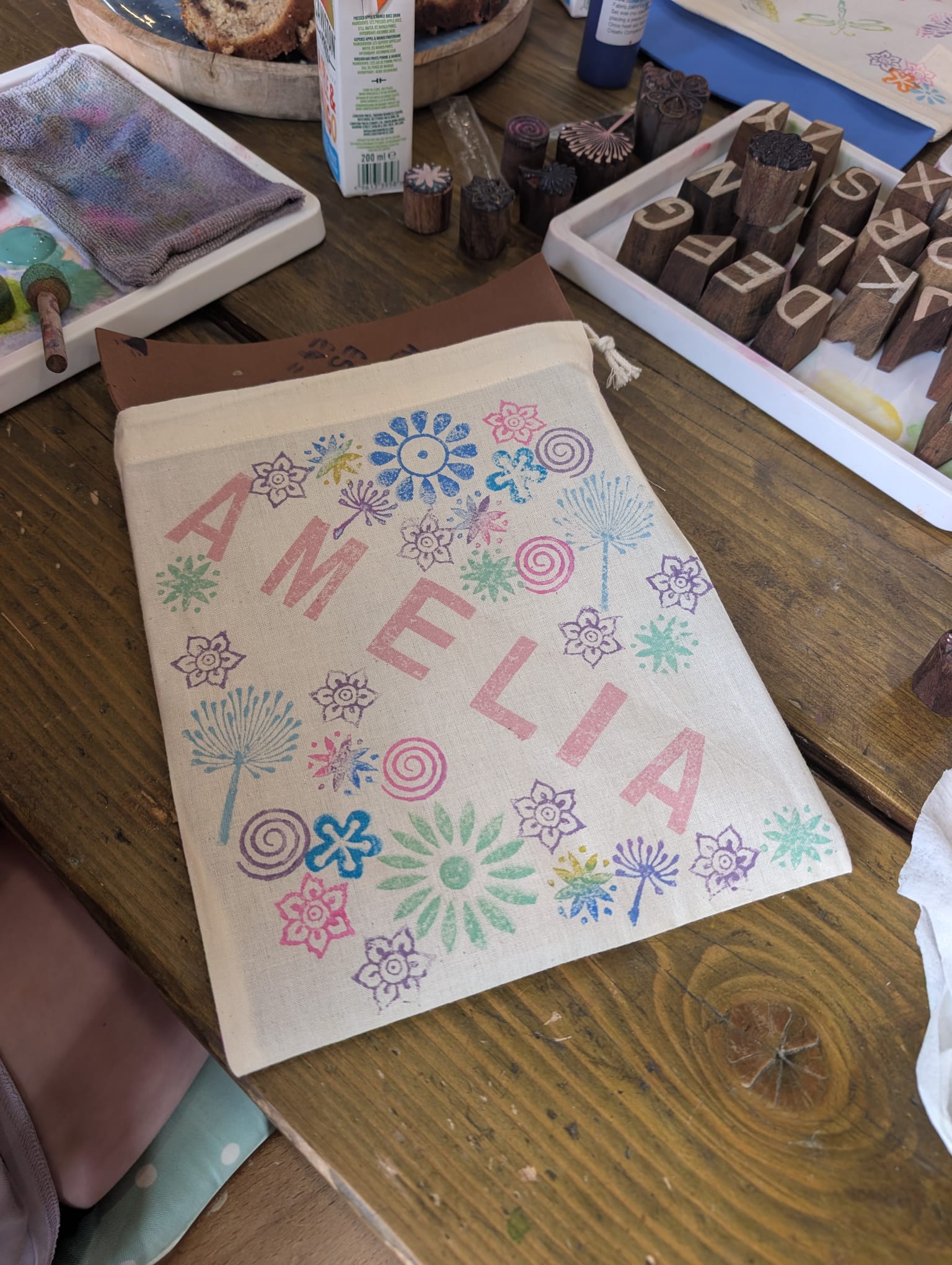 School Holidays Block Printing Workshops - Image 9