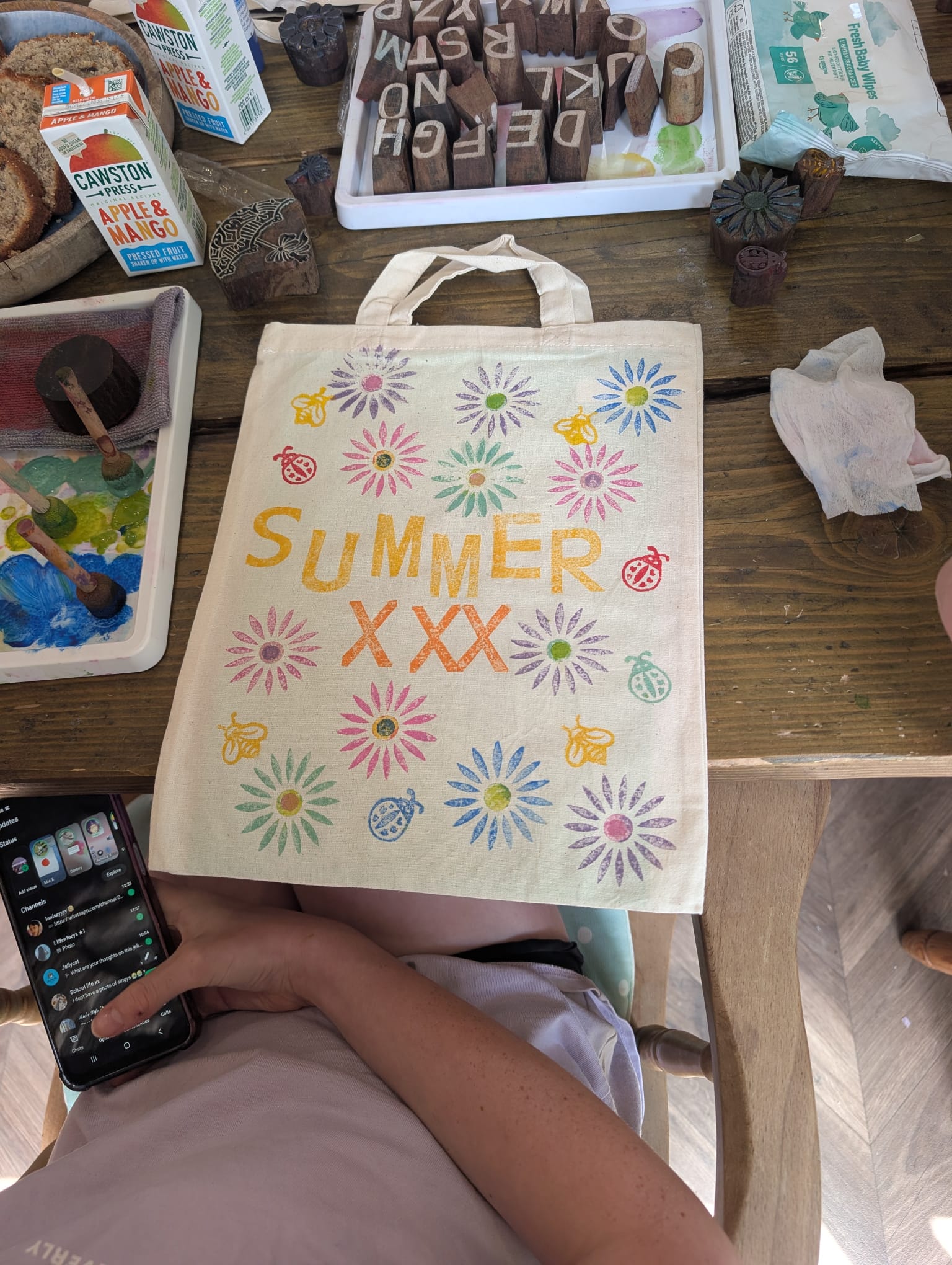 School Holidays Block Printing Workshops - Image 5