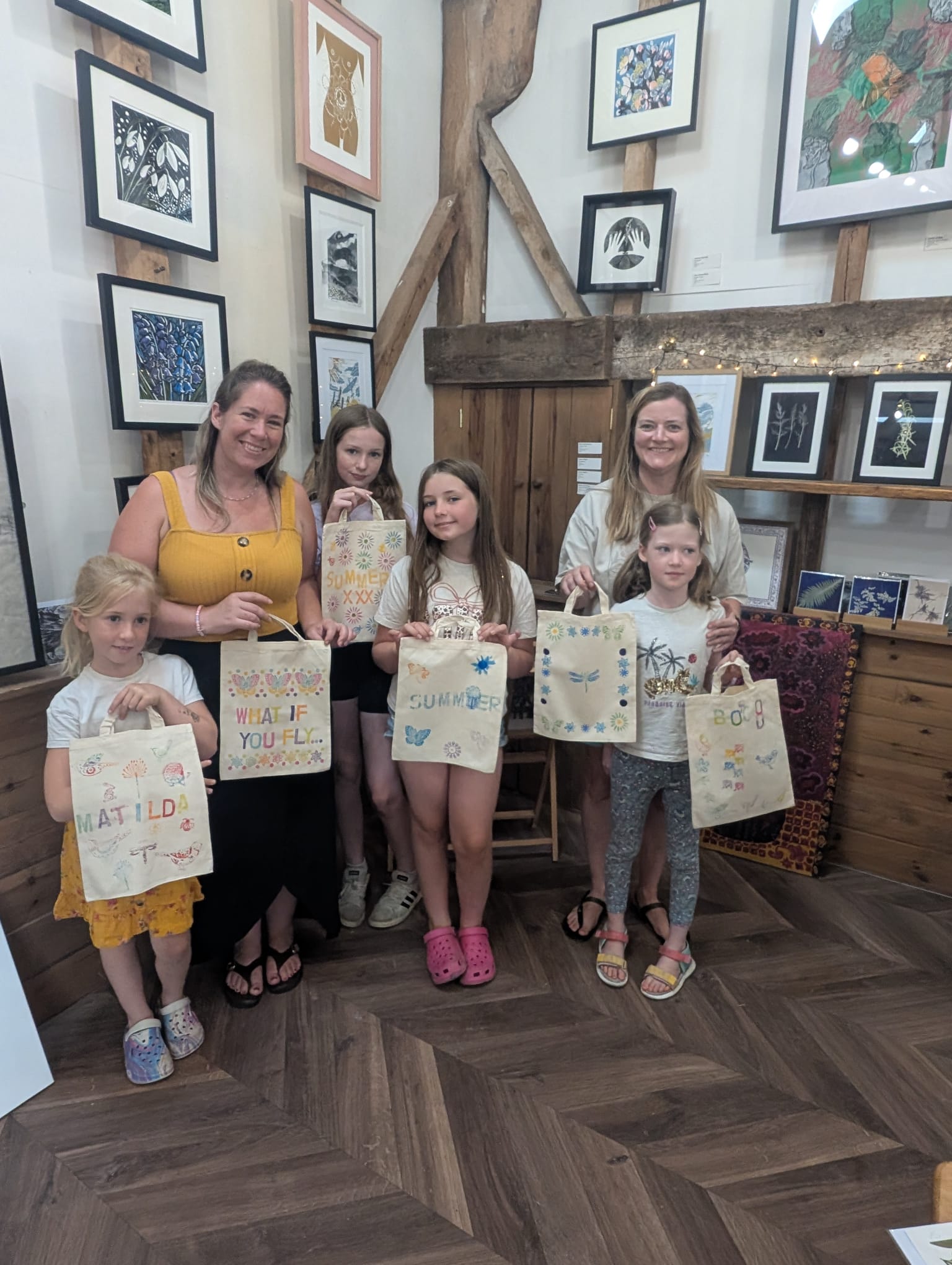 School Holidays Block Printing Workshops - Image 4