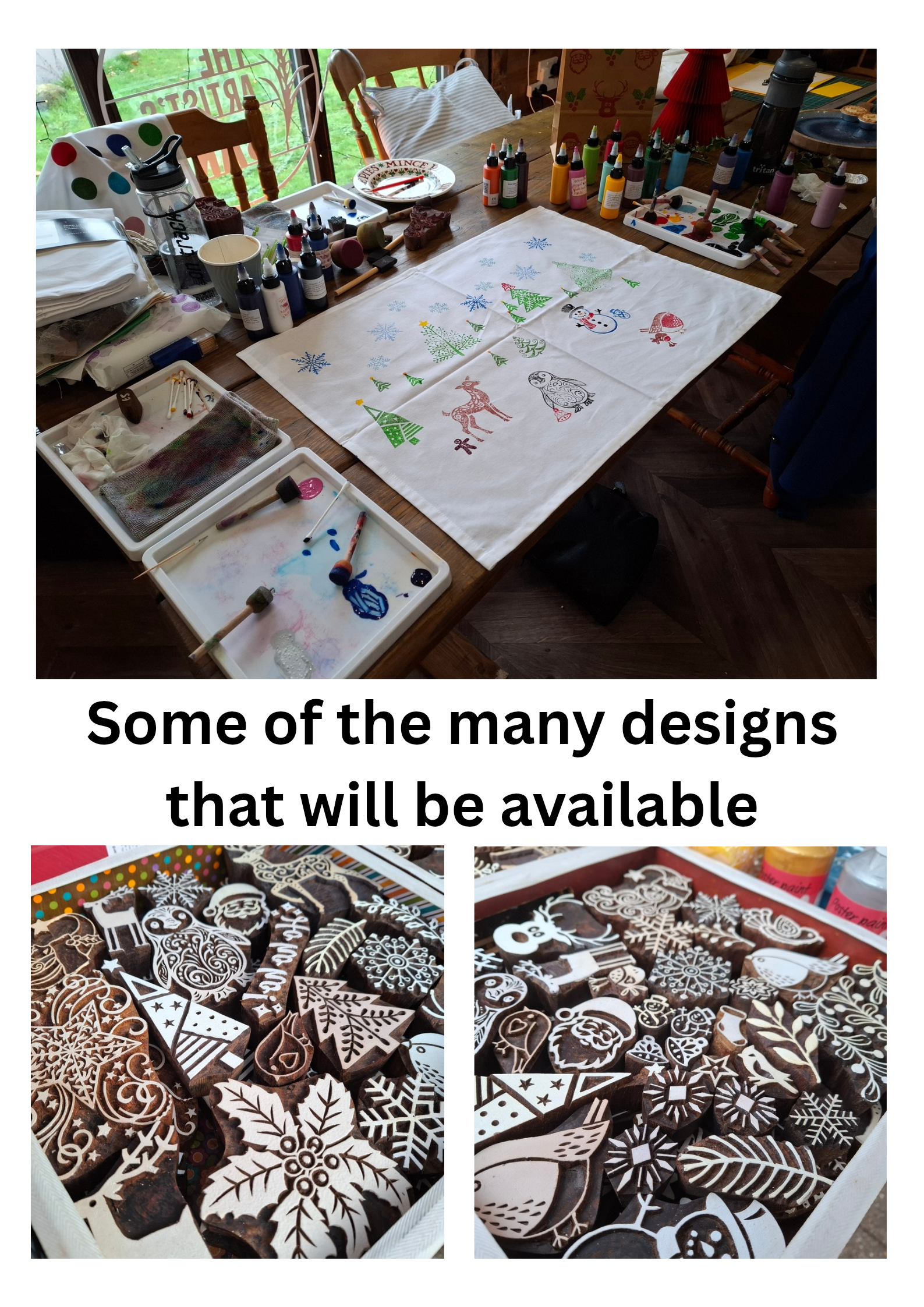 Block Printing Workshops - Adults only - Image 4