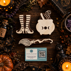 Witchy blocks - Set of 3